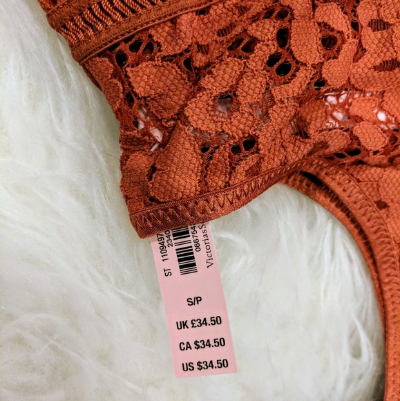 NWT Victoria's Secret Deep V Crop Brallette - Picture 6 of 7